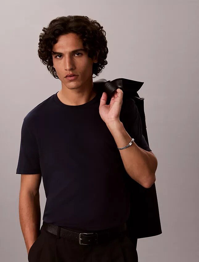 T-shirt girocollo in cotone Supima T-shirt girocollo in cotone Supima