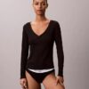 T-shirt Henley in cotone Cotton Stretch a costine T-shirt Henley in cotone Cotton Stretch a costine