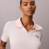 T-shirt polo a righe Monologo
