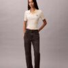 T-shirt polo a righe Monologo T-shirt polo a righe Monologo