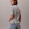 T-shirt polo a righe Monologo T-shirt polo a righe Monologo