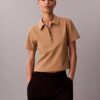T-shirt polo in ponte