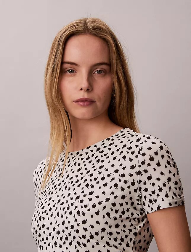 T-shirt slim con arricciature T-shirt slim con arricciature