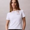 T-shirt slim con grafica del logo T-shirt slim con grafica del logo