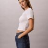T-shirt slim con grafica del logo T-shirt slim con grafica del logo