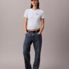 T-shirt slim con grafica del logo T-shirt slim con grafica del logo