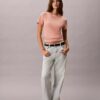 T-shirt slim con grafica del logo T-shirt slim con grafica del logo
