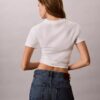 T-shirt slim con grafica del logo T-shirt slim con grafica del logo