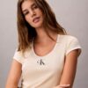 T-shirt slim con grafica Monologo T-shirt slim con grafica Monologo