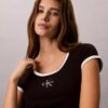 T-shirt slim con grafica Monologo T-shirt slim con grafica Monologo