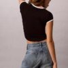 T-shirt slim con grafica Monologo T-shirt slim con grafica Monologo