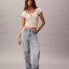 T-shirt slim con grafica Monologo T-shirt slim con grafica Monologo