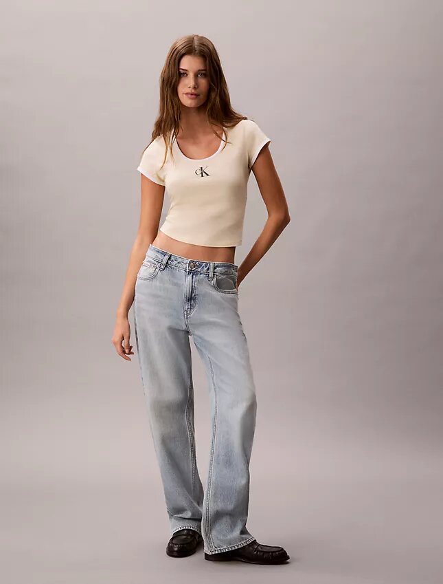 T-shirt slim con grafica Monologo T-shirt slim con grafica Monologo