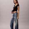T-shirt slim con grafica Monologo T-shirt slim con grafica Monologo