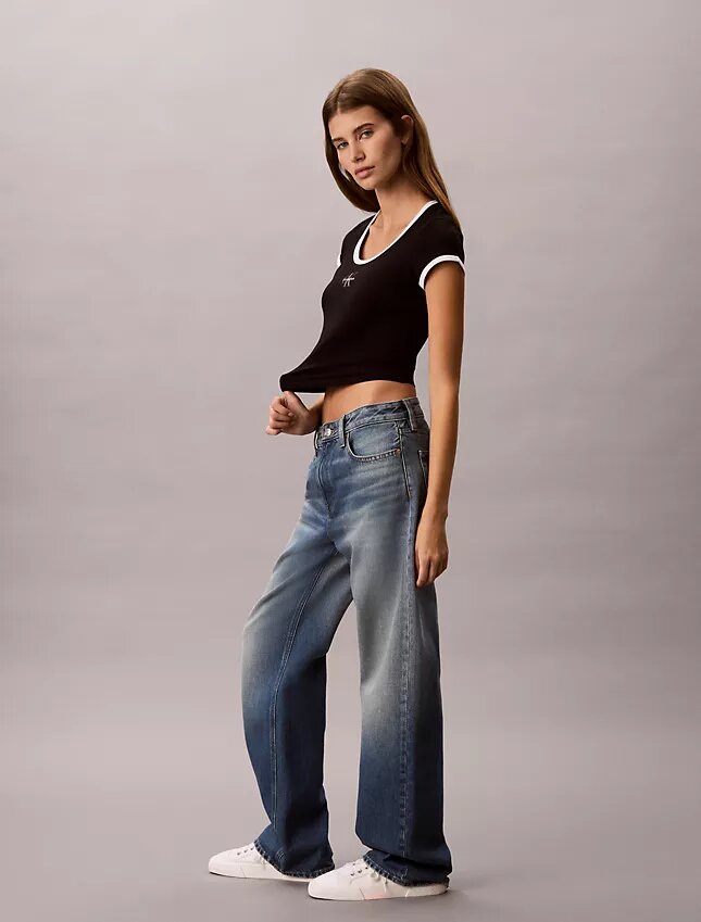 T-shirt slim con grafica Monologo T-shirt slim con grafica Monologo