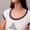 T-shirt slim con logo Monogram T-shirt slim con logo Monogram