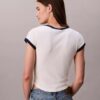T-shirt slim con logo Monogram T-shirt slim con logo Monogram