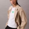 T-shirt slim con logo Monogram