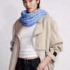 T-shirt slim con scollo rotondo e cut-out