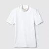 T-shirt slim con scollo rotondo e cut-out