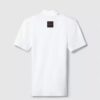 T-shirt slim con scollo rotondo e cut-out