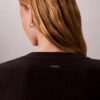T-shirt slim in Modal elasticizzato a costine T-shirt slim in Modal elasticizzato a costine