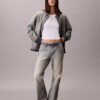 T-shirt slim in tessuto Monologo T-shirt slim in tessuto Monologo