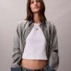T-shirt slim in tessuto Monologo T-shirt slim in tessuto Monologo
