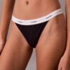Thong a costine in cotone elasticizzato, confezione da 3 Thong a costine in cotone elasticizzato, confezione da 3