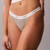 Thong a costine in cotone elasticizzato, confezione da 3 Thong a costine in cotone elasticizzato, confezione da 3