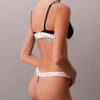 Thong a costine in cotone elasticizzato, confezione da 3 Thong a costine in cotone elasticizzato, confezione da 3