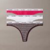 Thong a vita bassa con logo Icon, confezione da 3