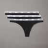 Thong a vita bassa con logo Icon, confezione da 3