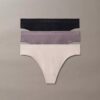 Thong a vita media Bonded Flex, confezione da 3 Thong a vita media Bonded Flex, confezione da 3