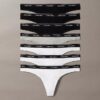Thong con logo Icon, confezione da 7 pezzi