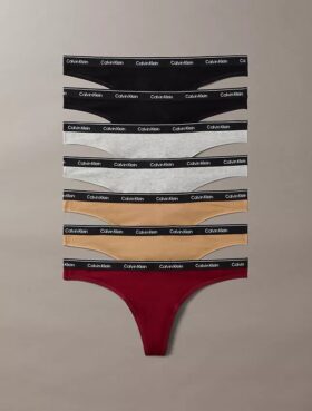 Thong con logo Icon, confezione da 7 pezzi