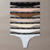 Thong con logo Icon, confezione da 7 pezzi