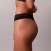 Thong Icon in cotone e Modal con logo metallico