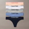 Thong in cotone al 100% – Confezione da 5 Thong in cotone al 100% – Confezione da 5