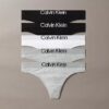 Thong in cotone al 100% – Confezione da 5 Thong in cotone al 100% – Confezione da 5