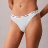 Thong in cotone Cotton Stretch a costine Carousel, confezione da 3 Thong in cotone Cotton Stretch a costine Carousel, confezione da 3