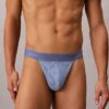Thong in microfibra con pizzo Thong in microfibra con pizzo