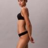 Thong in microfibra elasticizzata con pizzo, confezione da 3 Thong in microfibra elasticizzata con pizzo, confezione da 3