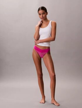 Thong in pizzo con logo Icon