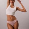 Thong in pizzo con logo Icon