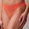 Thong in pizzo con logo Icon