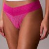 Thong in pizzo con logo Icon