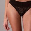 Thong in pizzo con logo Icon