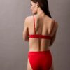 Top bikini a triangolo con logo moderno Top bikini a triangolo con logo moderno