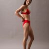 Top bikini a triangolo con logo moderno Top bikini a triangolo con logo moderno
